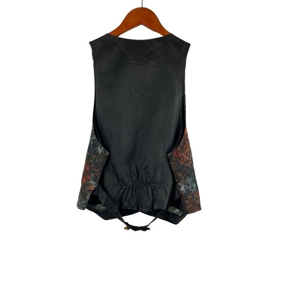 Vintage Mirrors Tapestry Vest Acetate - Picture 2 of 5